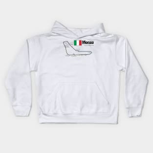 Monza F1 Track Italy Kids Hoodie